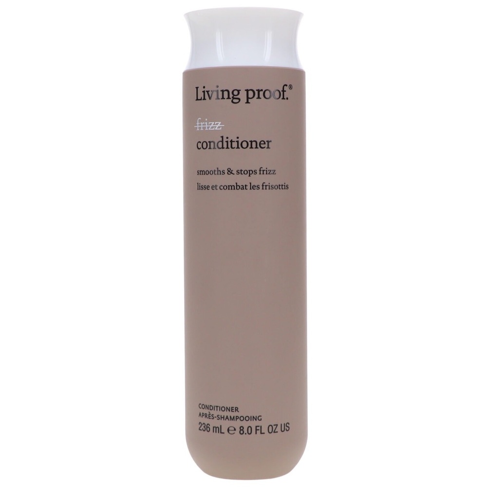 Living Proof Frizz Conditioner in Brown and White